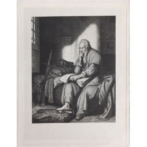 Rembrandt, Der Heilige Paulus im Gefängnis, 19. Jahrhundert.