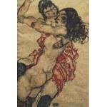 Egon Schiele (1890-1918), Two girls in an embrace