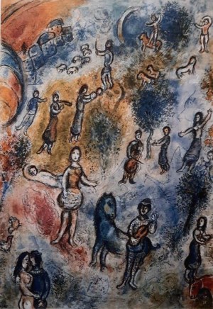 Marc Chagall (1887-1985), Zabawa