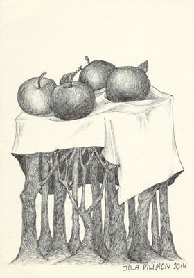 Jola Pilimon, Tryptyk z jabłkami