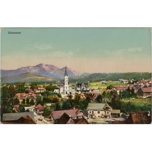 Zakopane - General view, ca. 1910