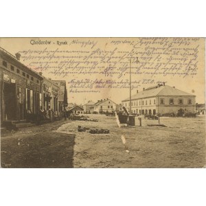 Chodorów - Rynek, 1915