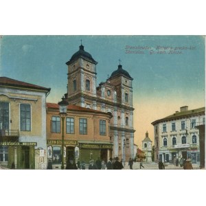 Stanislaviv - gréckokatolícka katedrála, 1916