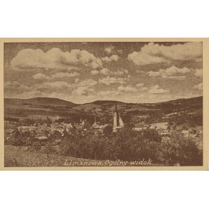Limanowa - Ogólny widok, ok. 1920