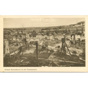 Borysław - Widok Borysławia na tle Tustanowic, ok. 1915