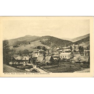 Wisła - Ślask Cieszyński, widok na dolinę Dziechcińską, ok 1920