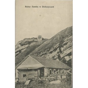 Dobczyce - Ruiny zamku, ok. 1910