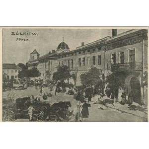 Zółkiew - Rynek, ok 1915