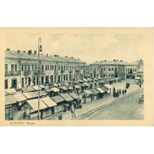 Złoczów - Rynek, ok 1915