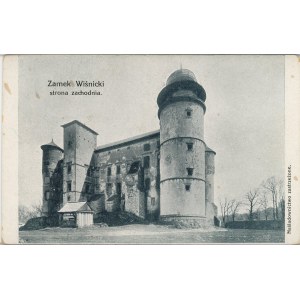 Wiśnicz - Zamek, strona zachodnia, ok. 1910
