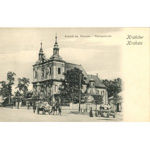 Kraków - Kościół św. Floryana, ok. 1900