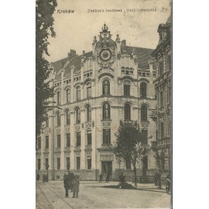 Kraków - Akademia handlowa, ok. 1910