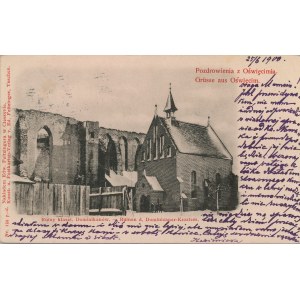 Oświęcim - Ruiny klaszt. Dominikanów, 1900