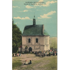 Kalwaria Zebrzydowska - Kościół III Upadku na drózkach P. J., ok. 1910
