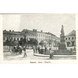 Rzeszow - Market Square, 1914