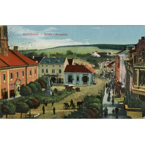 Brzeżany - Rynek, 1917