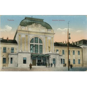 Tarnów - železničná stanica, asi 1910