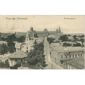 Czerniowce - Ogólny widok, 1908
