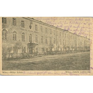 Wilno - Szkoła wojskowa, 1914