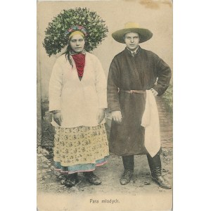 Polish Types - Young Couple, 1905