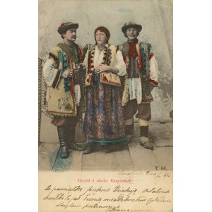 Polské typy - Huculové z karpatské oblasti, 1901