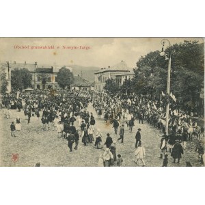 Nowy Targ - Obchód grunwaldzki, 1910