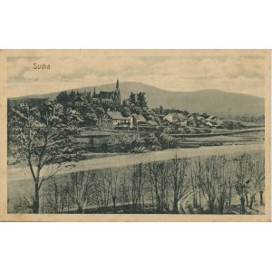 Sucha - Ogólny widok, ok. 1910