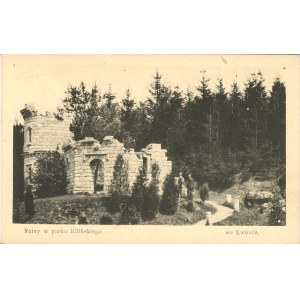 Lwów - Ruiny w parku Kilińskiego, ok. 1900