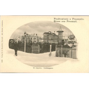Przemyśl - ulice Lipowa, kolem roku 1900