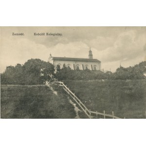 Zamość - Kościół Kolegialny, 1917