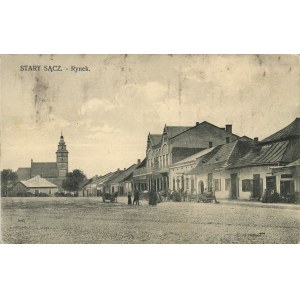 Stary Sącz - Rynek, ok. 1910