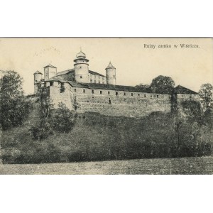 Wisnicz - Ruins of a castle, 1913