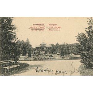 Stanislavivský mestský park, 1906
