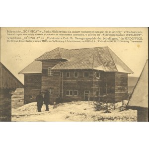 Wadowice - Shelter Górnica in the Mickiewicz Park for movement games of studying youth, 1915