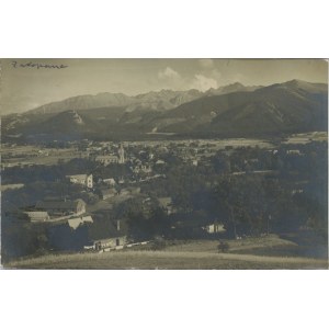Zakopane - General view, 1917