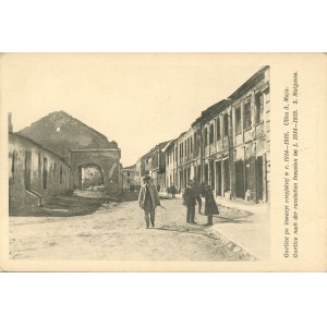 Gorlice - ul. 3. Maja po inwazji rosyjskiej w r. 1914-1915, 1916