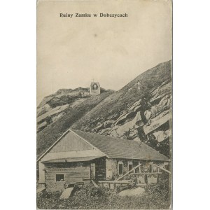 Dobczyce - Ruiny zamku, 1927