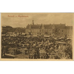 Myślenice - Jarmark, ok. 1910
