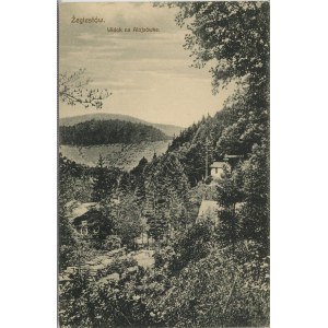 Żegiestów - Widok na Alojzówkę, ok. 1920