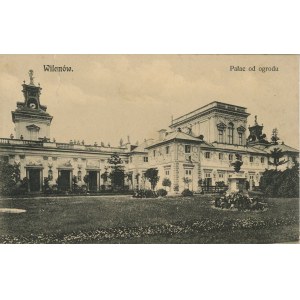 Wilanów - Pałac od ogrodu, 1909