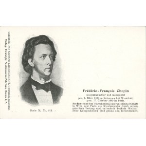 Chopin Fryderyk, um 1900