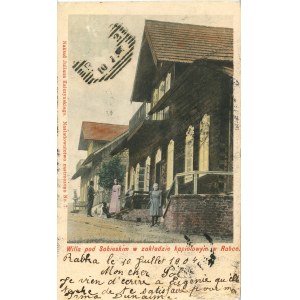 Rabka - Vila pod Sobieskim v koupališti, 1904
