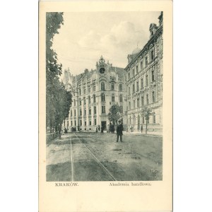 Kraków - Akademia handlowa, 1910
