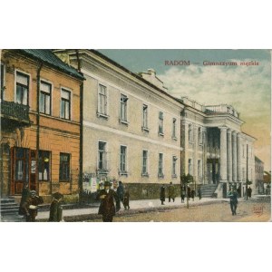 Radom - Gimnazyum męzkie, 1917