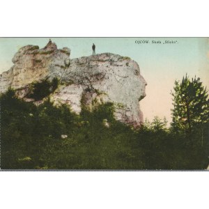 Ojców - Sphinx-Felsen, um 1910