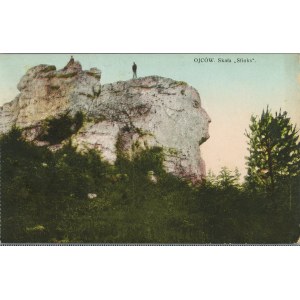 Ojców - skala Sfinga, asi 1910