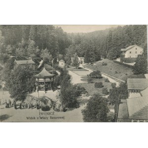 Iwonicz - Pohled z Bazarské věže, 1913