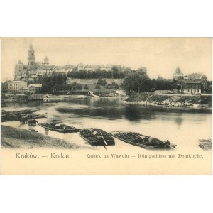 Krakov - hrad Wawel, kolem roku 1900
