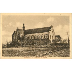 Mogiła - O.O. cisterciánsky kostol, cca 1910 Cisterciáni, okolo roku 1910