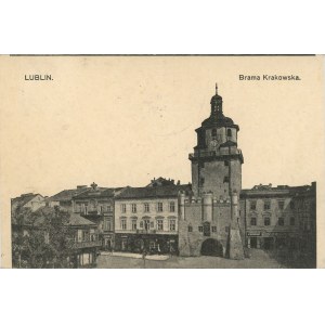 Lublin - Krakowska Gate, 1915